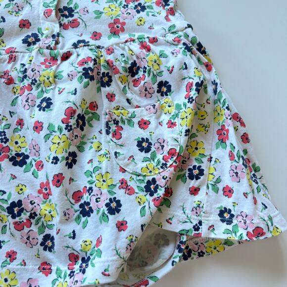 Carter's Girls 18 Month Dress and Cardigan Sweater Yellow Floral Outfit - Picture 3 of 7